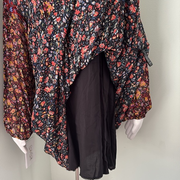 ANTHROPOLOGIE Helene Floral Tunic Dress small - Picture 11 of 13